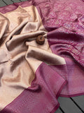 Royal Kanjivaram Silk Banarasi Gold Saree Collection