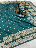 RAMA Pure Soft Banarasi Silk Saree