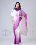 purple New Fancy Soft Crepe Silk Saree