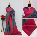 RED  KANIJIVARAM PREMIUM SOFT SILK SAREE