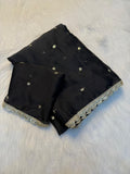 Pure Rangoli Silk Sequence Work Saree -BLACK