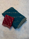 Sunshine Bloom Soft Crunchy Saree  -RAMA