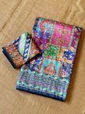 Premium Designer Dola Silk Saree - BLUE